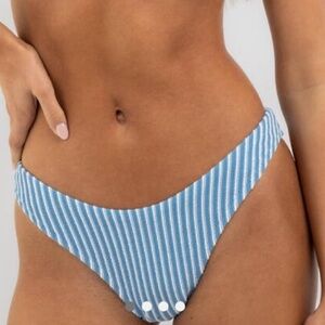 {Rhythm.} x Free People Brand New Ocean Striped Bikini Bottoms